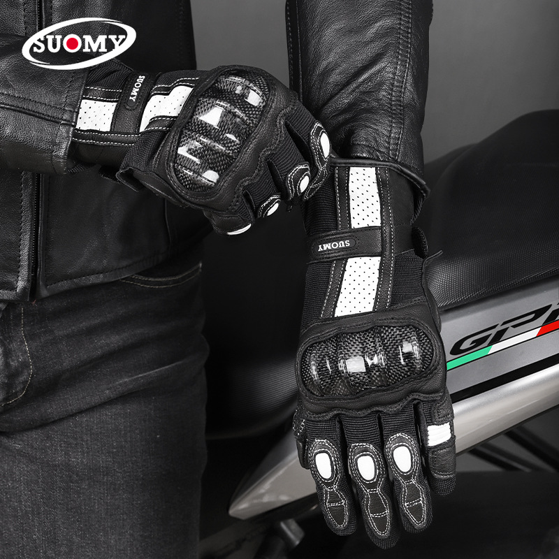 SUOMY Leather Motorcycle Glove - Xs Motorcycle Gear review and price