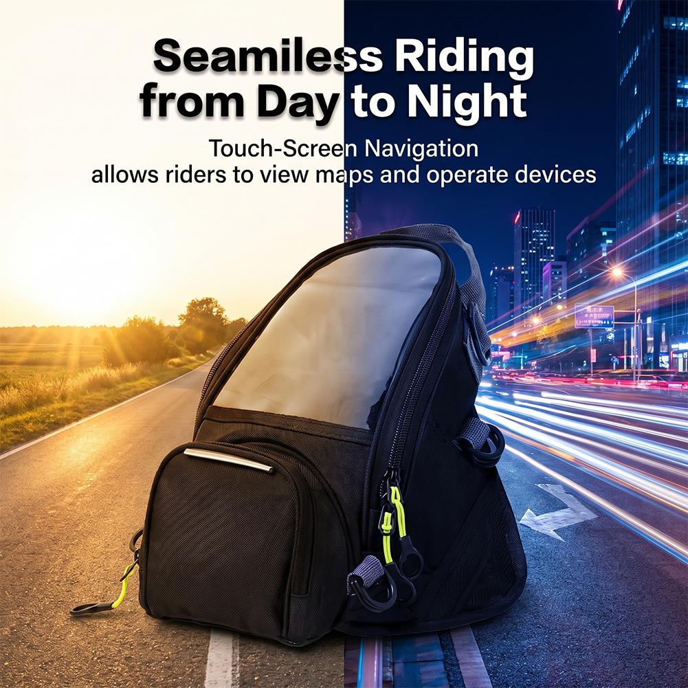Motorcycle Navigation Tank Bag - Magnetic Tank Bag review and price