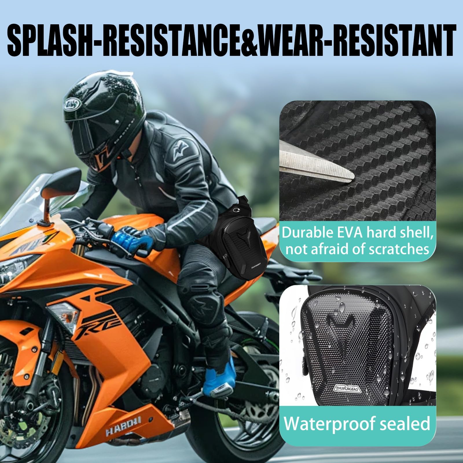 Waterproof Motorcycle Drop Leg - Motorcycle Gear Organizer review and price