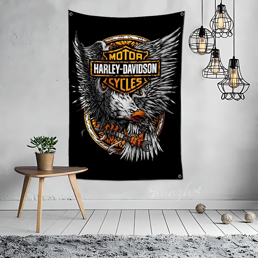Motorcycles Logo Decorative Ar - Motorcycle Gear Organizer review and price