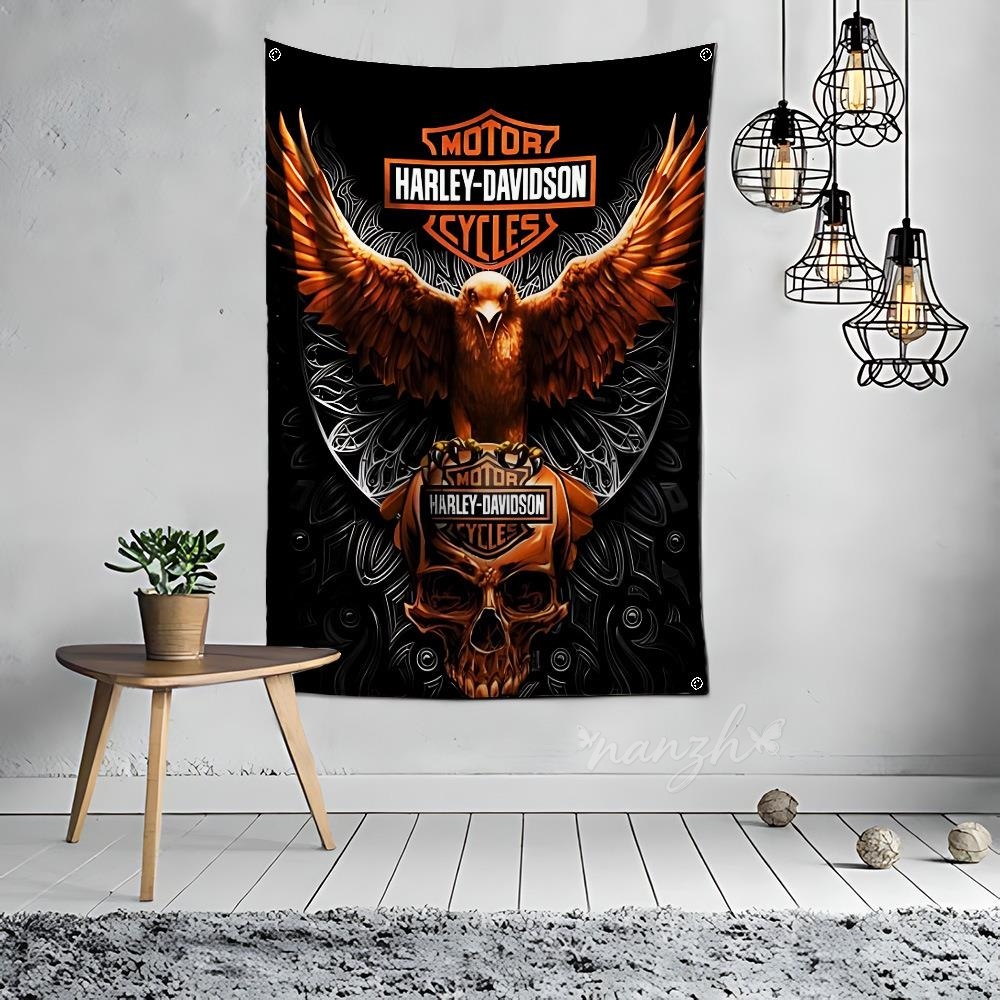 Motorcycles Logo Decorative Ar - Motorcycle Gear Organizer review and price